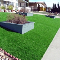 Artificial Turf Installation West Haven, Utah Paver Patio, Front Yard Landscaping