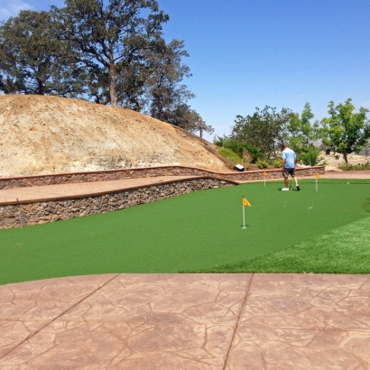 Fake Lawn West Jordan, Utah Outdoor Putting Green, Backyard Landscaping