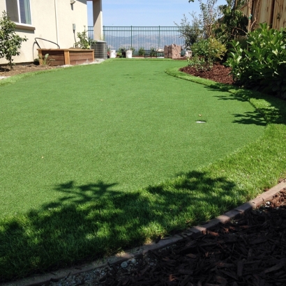 Fake Turf Honeyville, Utah Landscape Rock, Backyard Design