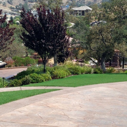 Green Lawn Huntington, Utah Landscape Rock, Front Yard Design