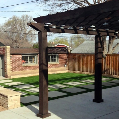 Turf Grass Grantsville, Utah Paver Patio, Backyard