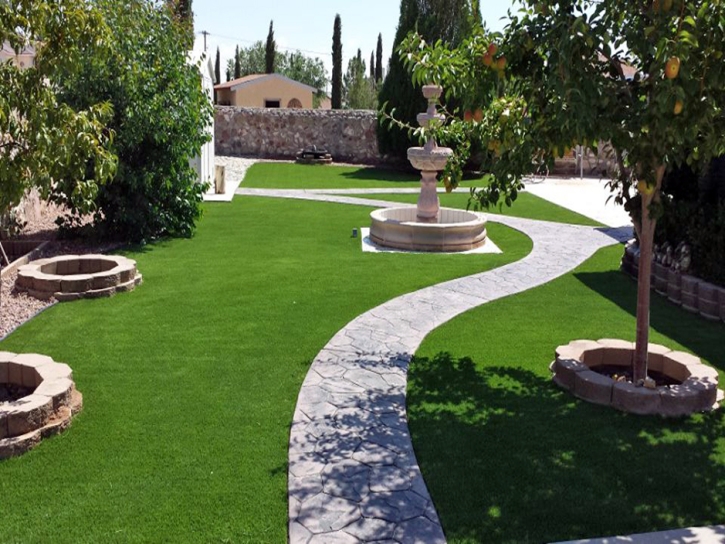 Grass Turf Kingston, Utah Paver Patio, Small Backyard Ideas